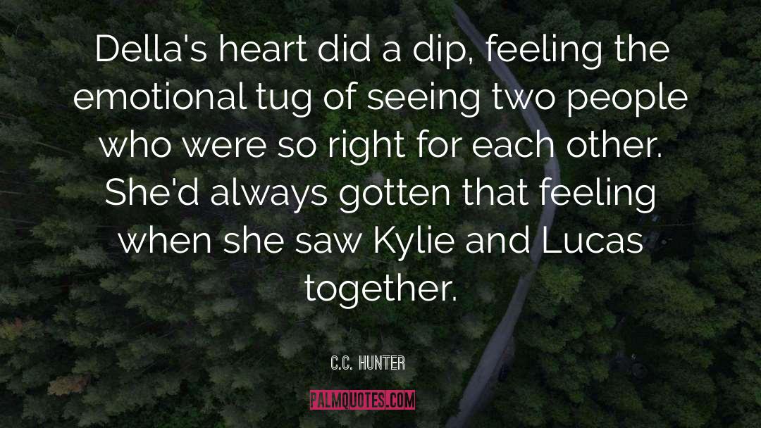 Together Love quotes by C.C. Hunter