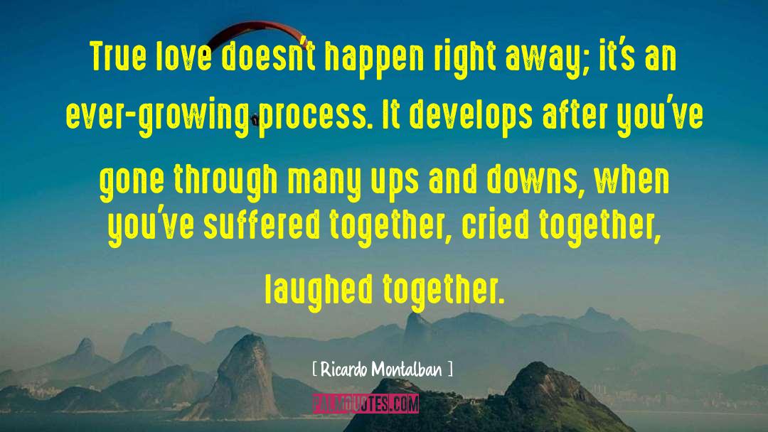 Together Love quotes by Ricardo Montalban