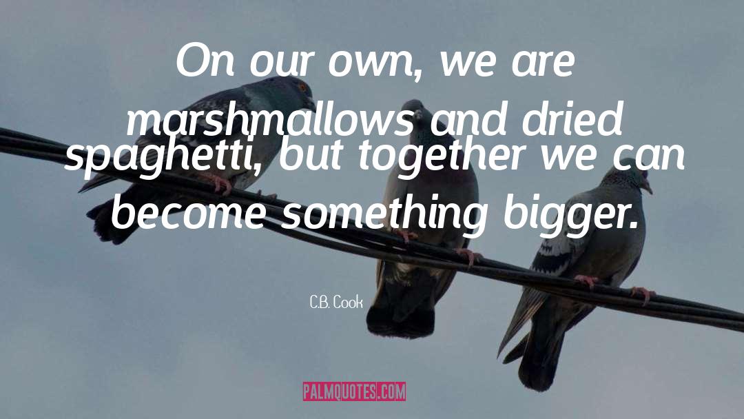 Together We Can quotes by C.B. Cook