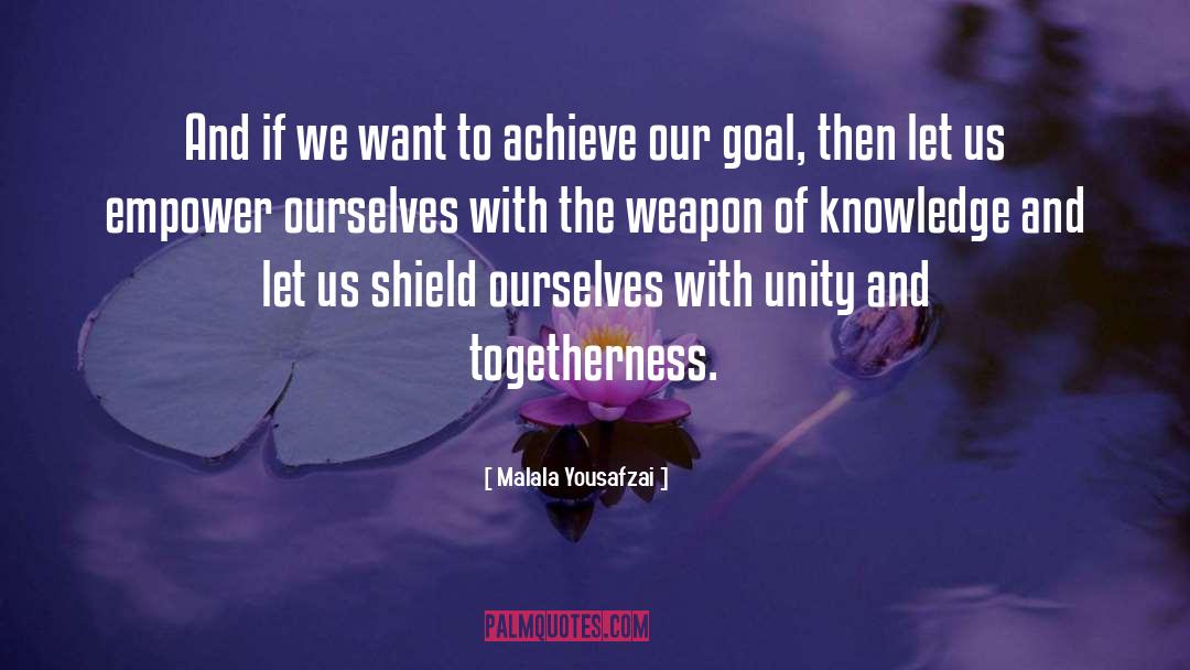 Togetherness quotes by Malala Yousafzai