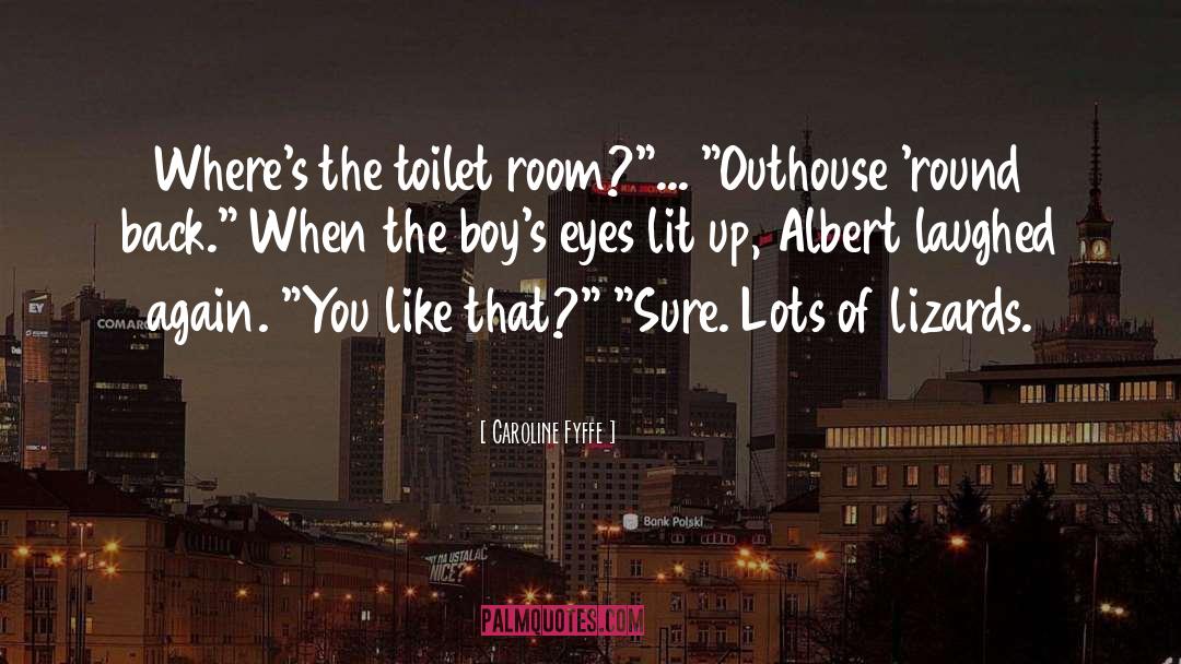 Toilet Selfie quotes by Caroline Fyffe