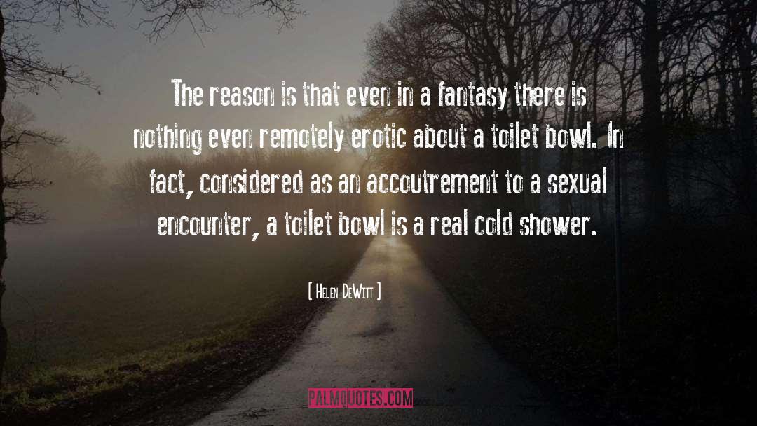 Toilets quotes by Helen DeWitt