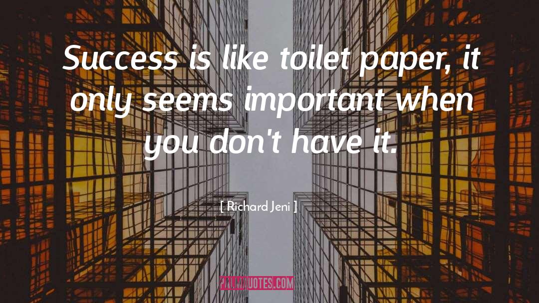 Toilets quotes by Richard Jeni