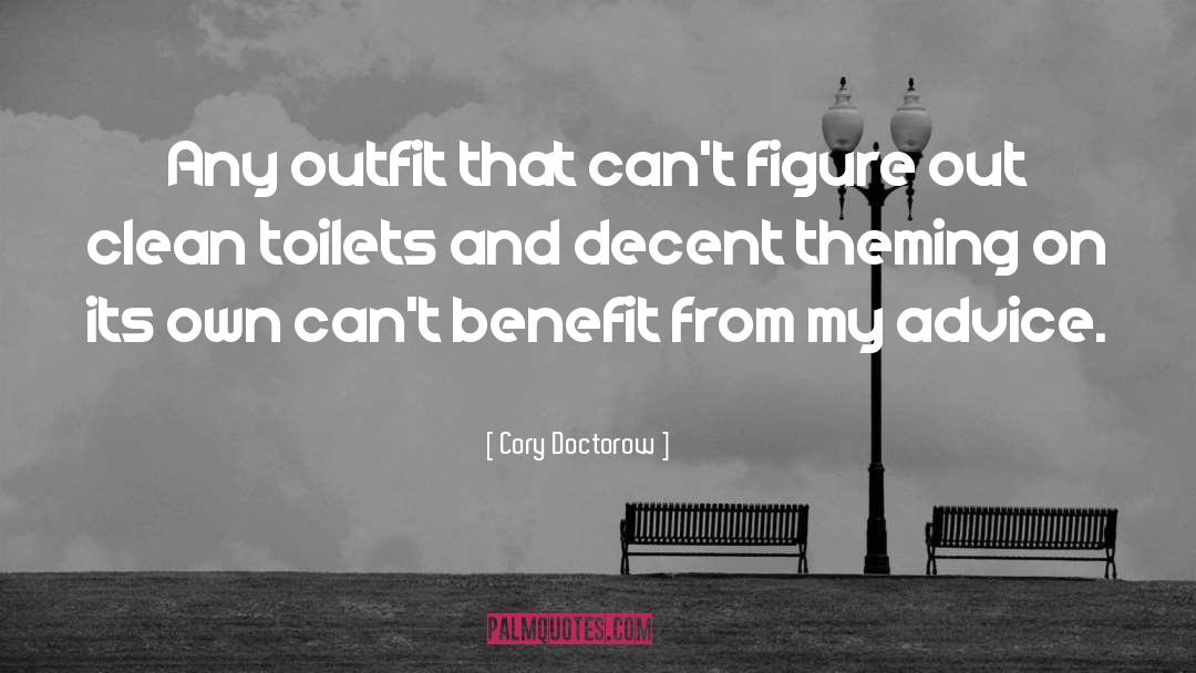 Toilets quotes by Cory Doctorow