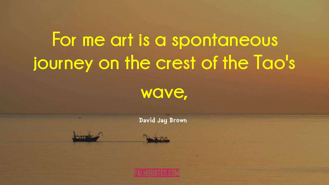 Tok Art quotes by David Jay Brown