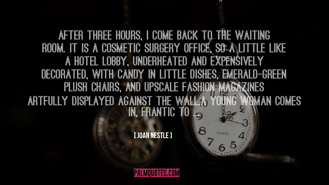 Tokio Hotel Lyrics quotes by Joan Nestle