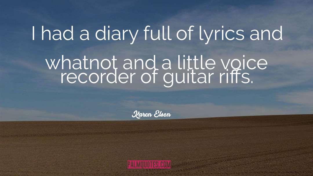 Tokio Hotel Lyrics quotes by Karen Elson