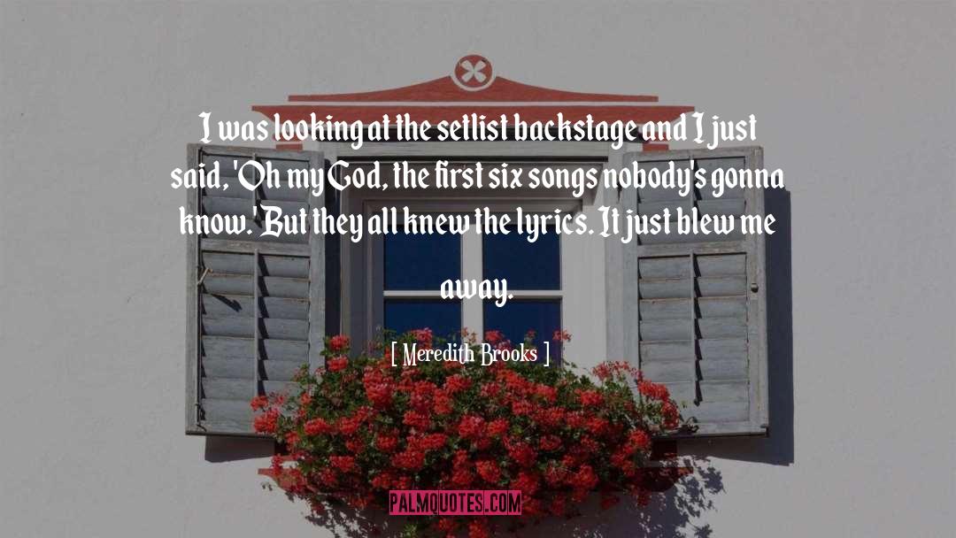 Tokio Hotel Lyrics quotes by Meredith Brooks