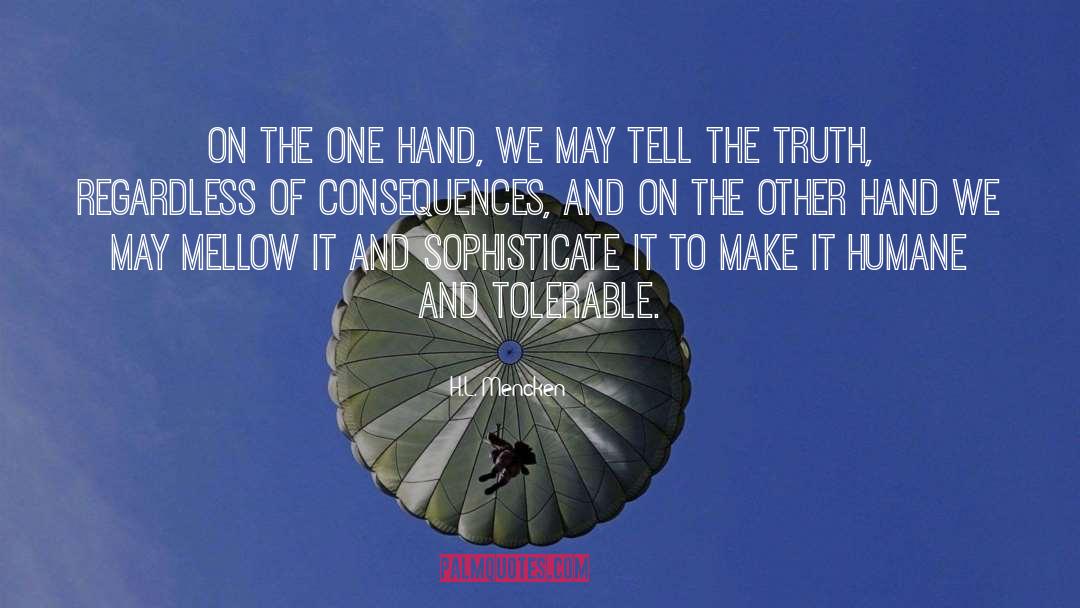 Tolerable quotes by H.L. Mencken