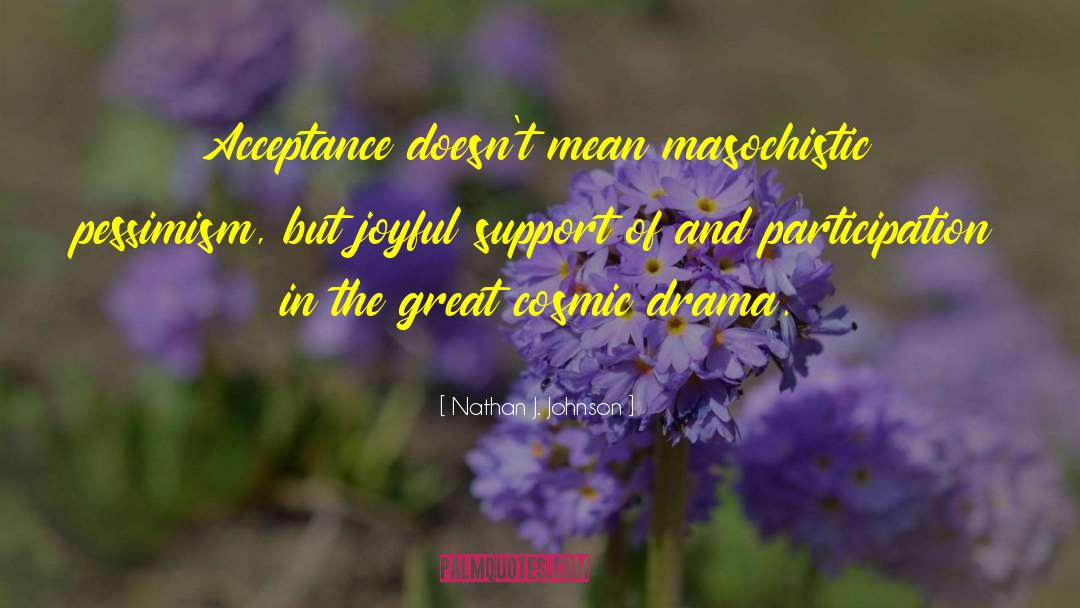 Tolerance Vs Acceptance quotes by Nathan J. Johnson