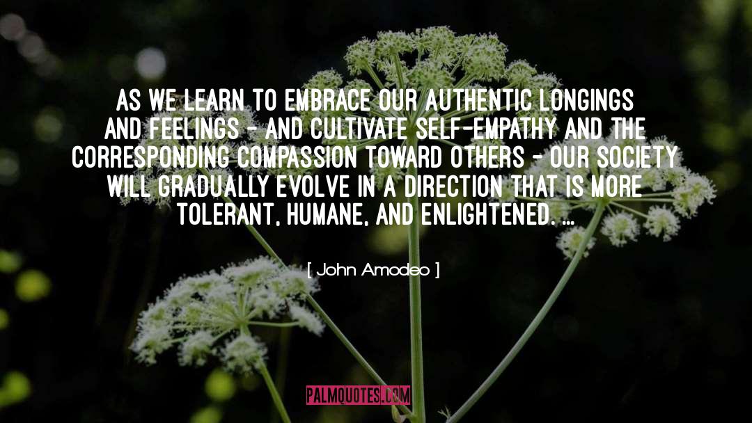Tolerant quotes by John Amodeo