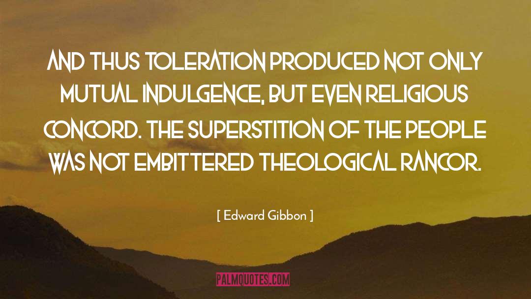Toleration quotes by Edward Gibbon