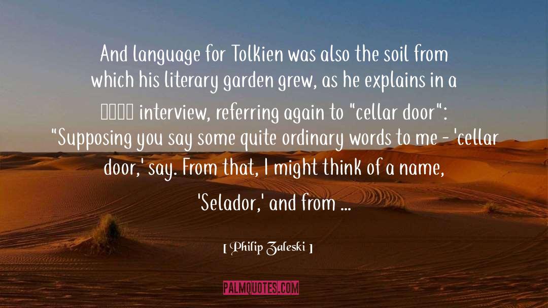 Tolkien Legolas quotes by Philip Zaleski