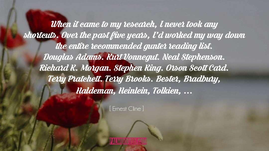 Tolkien quotes by Ernest Cline