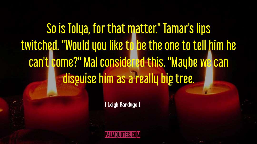 Tolya quotes by Leigh Bardugo