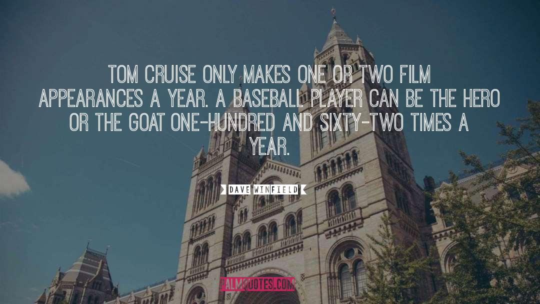 Tom Cruise quotes by Dave Winfield