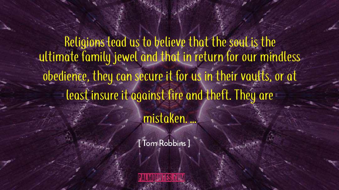 Tom Cunningham quotes by Tom Robbins