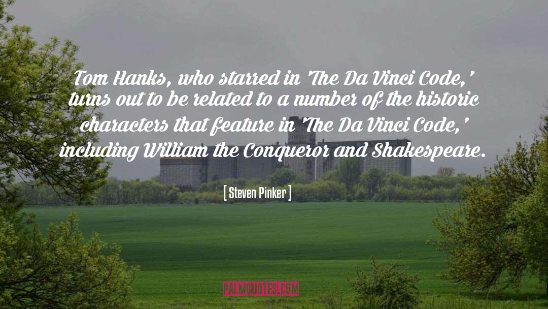Tom Hanks quotes by Steven Pinker