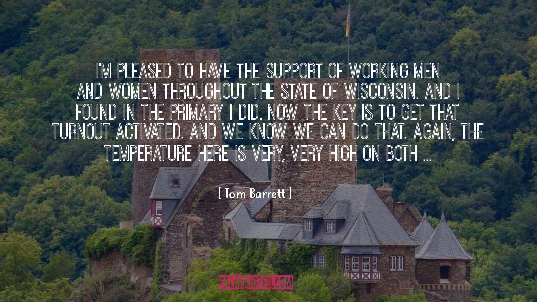 Tom Morris quotes by Tom Barrett