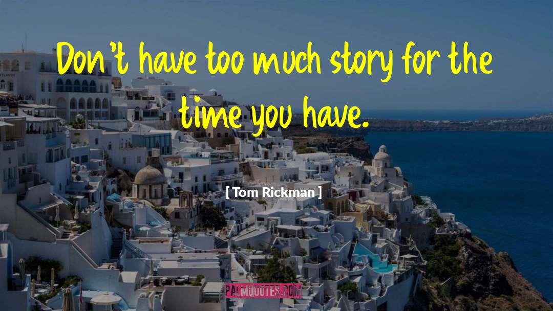Tom Nuttall quotes by Tom Rickman