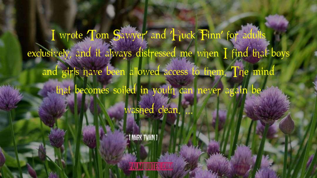 Tom Sawyer quotes by Mark Twain