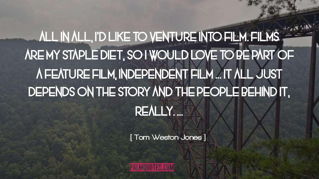Tom Welker quotes by Tom Weston-Jones