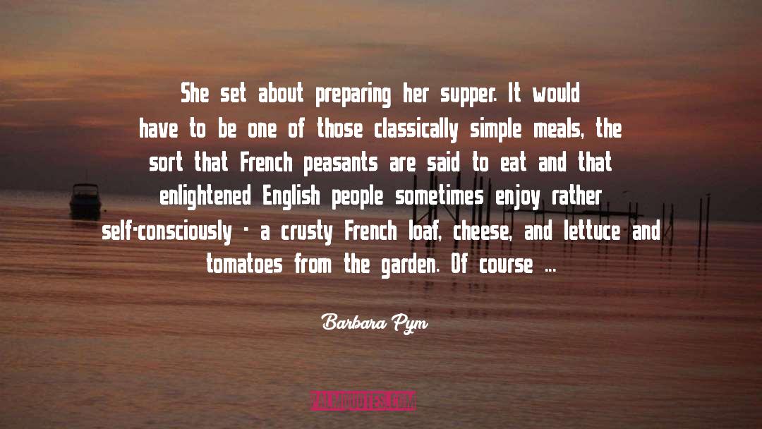 Tomatoes quotes by Barbara Pym