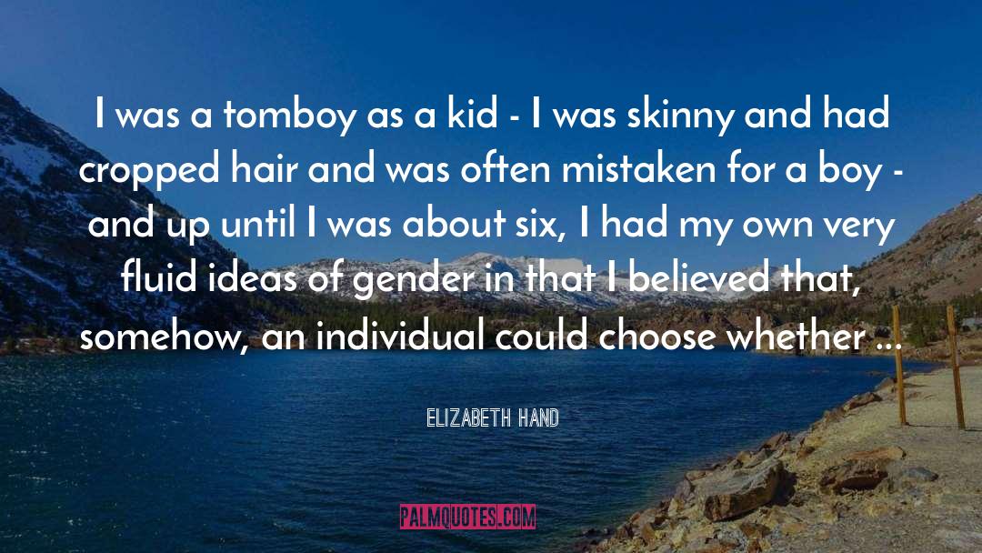 Tomboy quotes by Elizabeth Hand