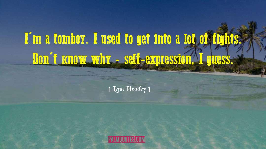 Tomboy quotes by Lena Headey