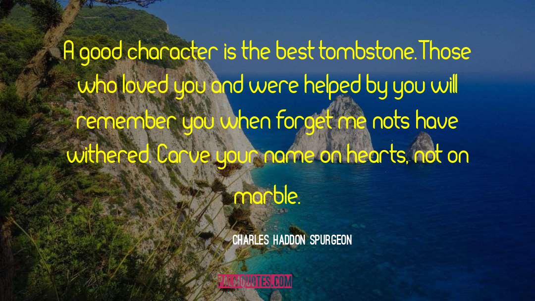 Tombstone Funny quotes by Charles Haddon Spurgeon