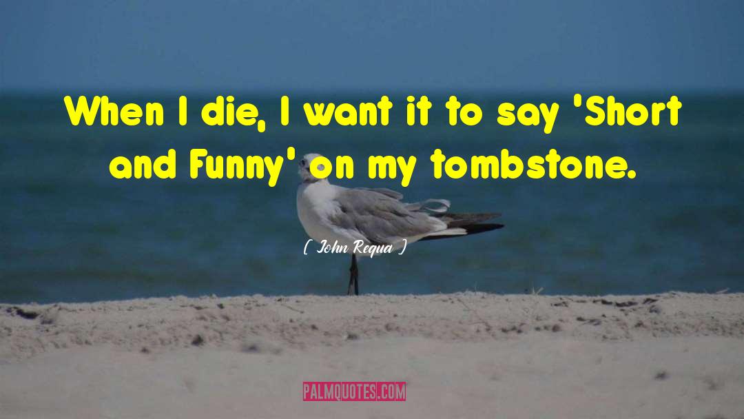 Tombstone Funny quotes by John Requa