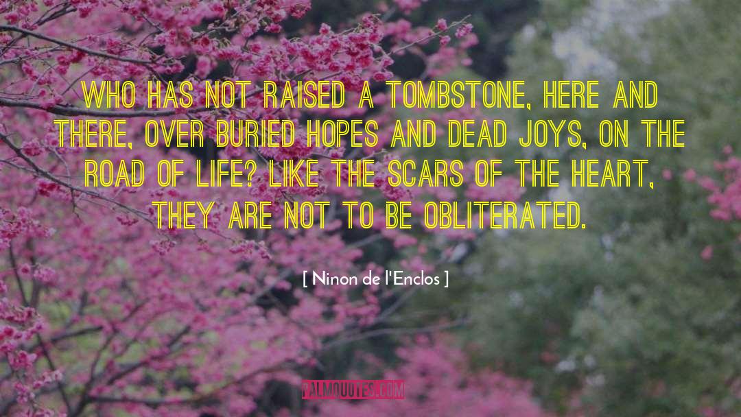 Tombstone Funny quotes by Ninon De L'Enclos