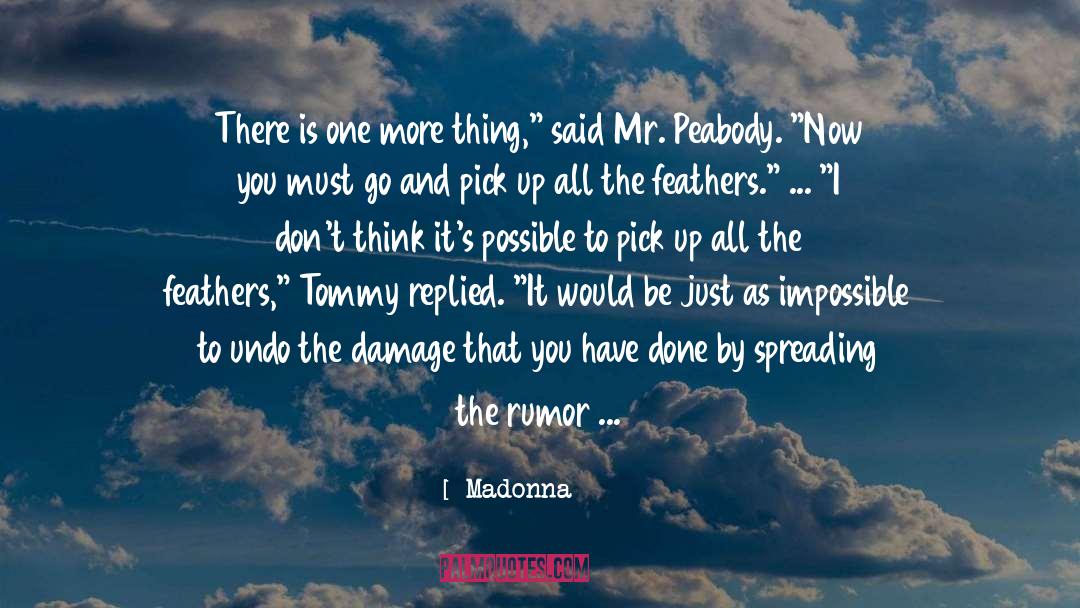 Tommy Angelo Poker quotes by Madonna