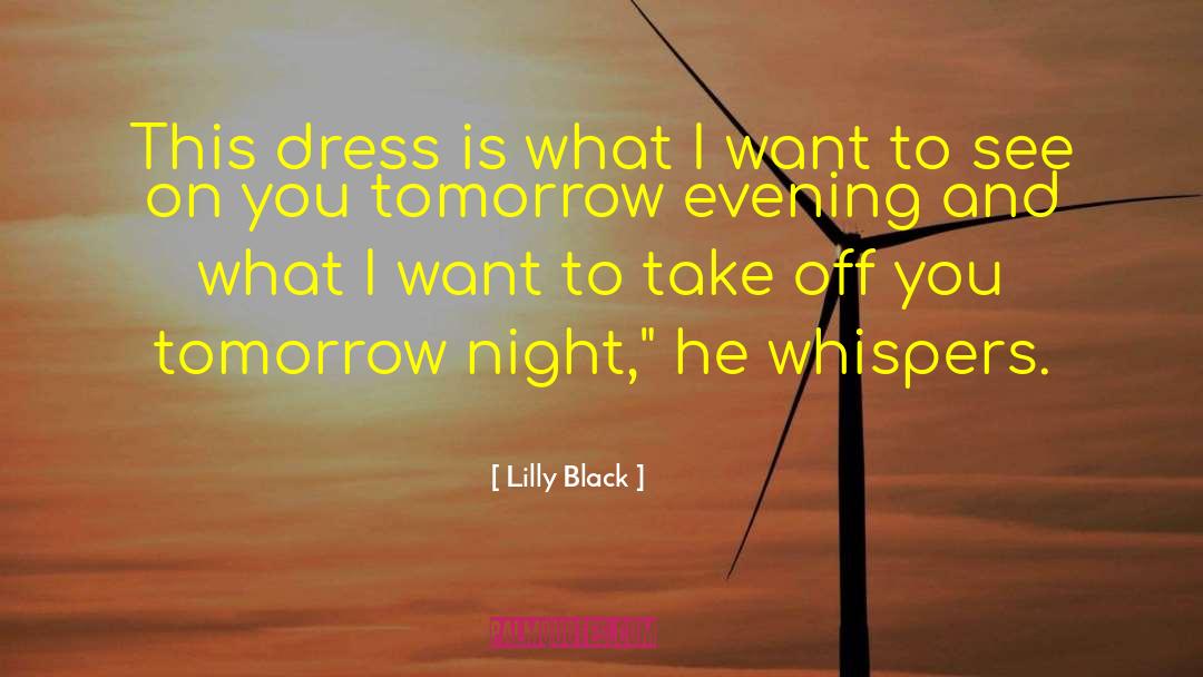 Tomorrow S Mysteries quotes by Lilly Black