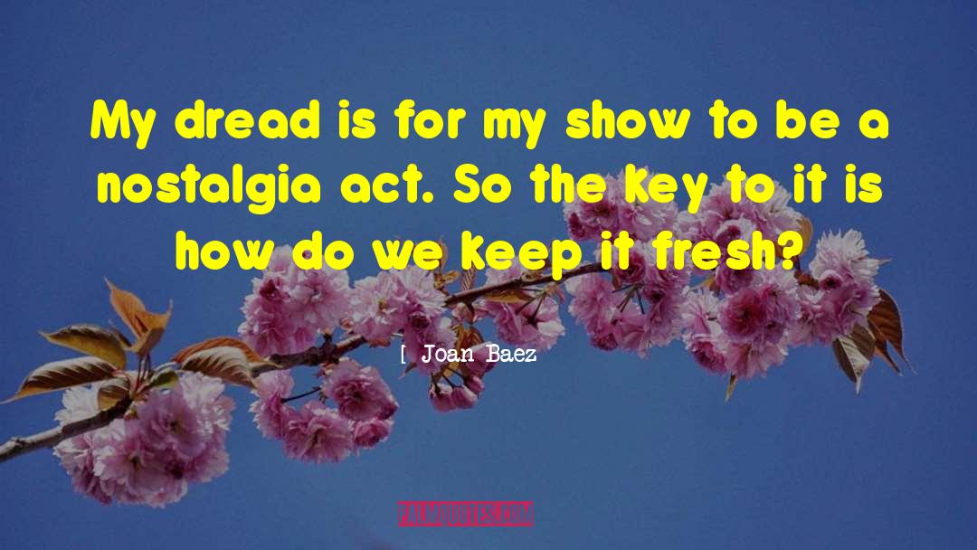 Tonga Key quotes by Joan Baez