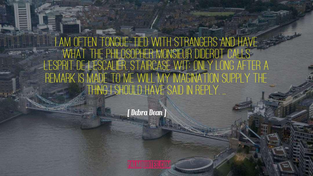 Tongue Tied quotes by Debra Dean