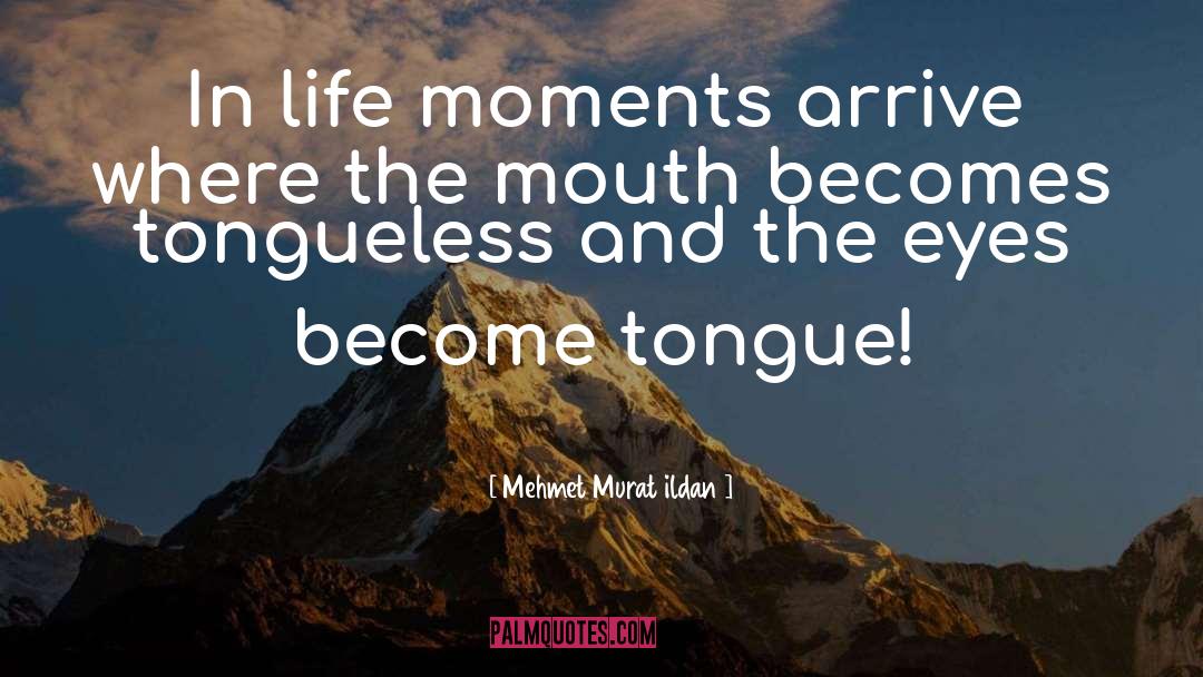 Tongueless quotes by Mehmet Murat Ildan