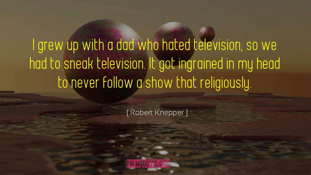 Tonight Show Dad quotes by Robert Knepper