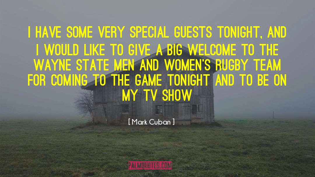 Tonight Show Dad quotes by Mark Cuban
