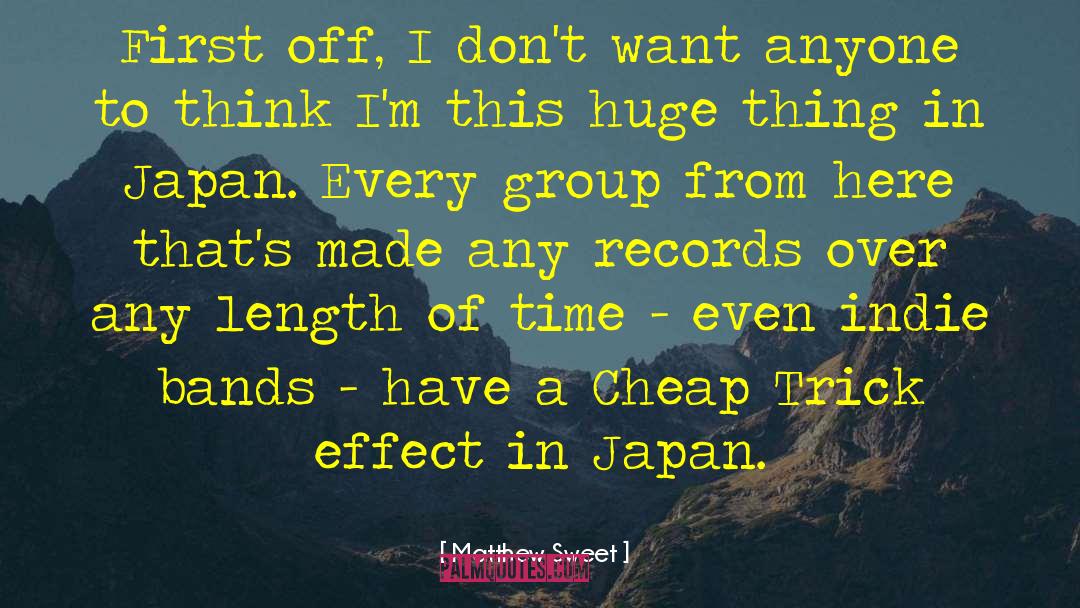 Tonnu Group quotes by Matthew Sweet
