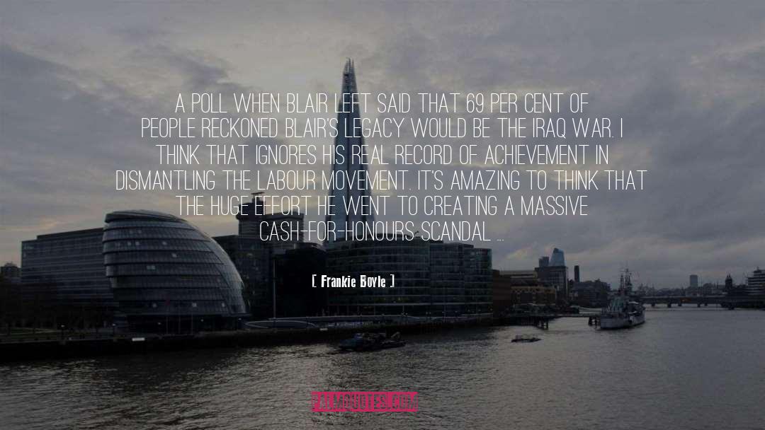 Tony Blair quotes by Frankie Boyle