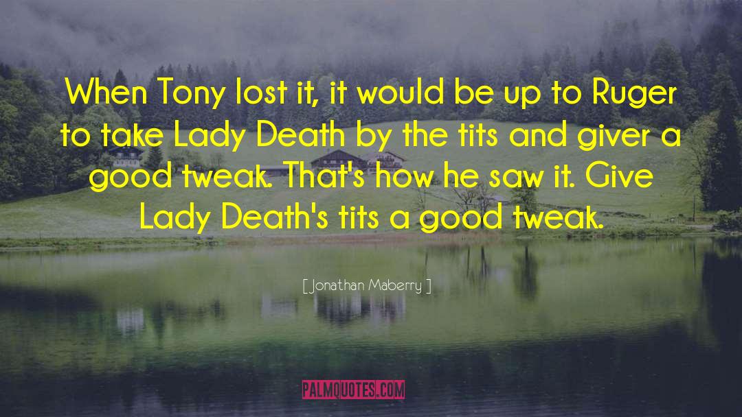 Tony Diterlizzi quotes by Jonathan Maberry