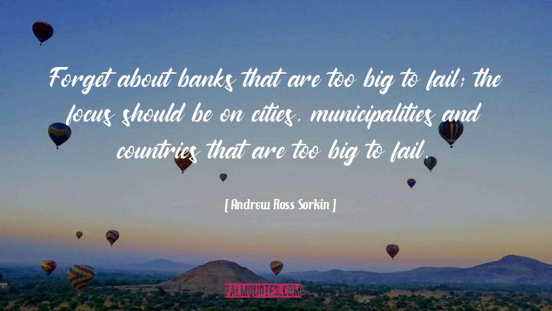 Too Big quotes by Andrew Ross Sorkin