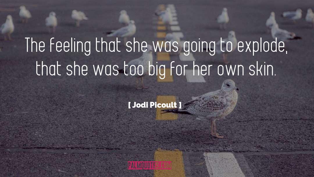 Too Big quotes by Jodi Picoult