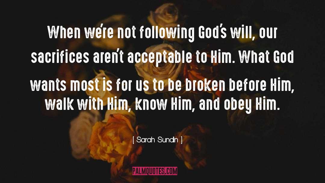 Too Broken quotes by Sarah Sundin