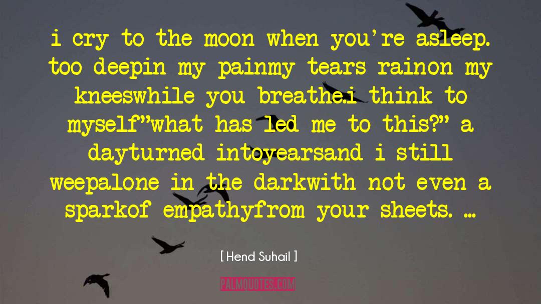 Too Deep quotes by Hend Suhail