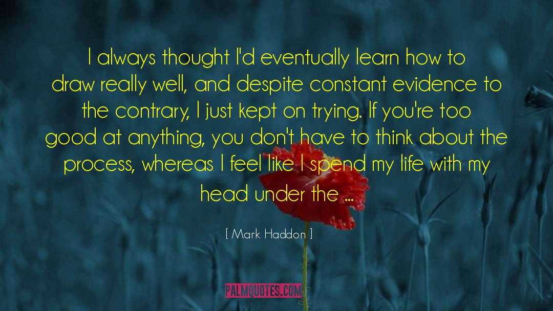 Too Good quotes by Mark Haddon