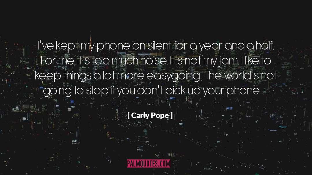 Too Much Phone quotes by Carly Pope