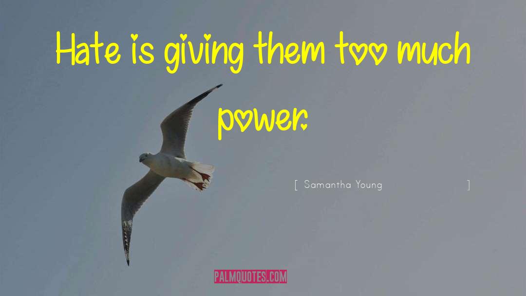 Too Much Power quotes by Samantha Young