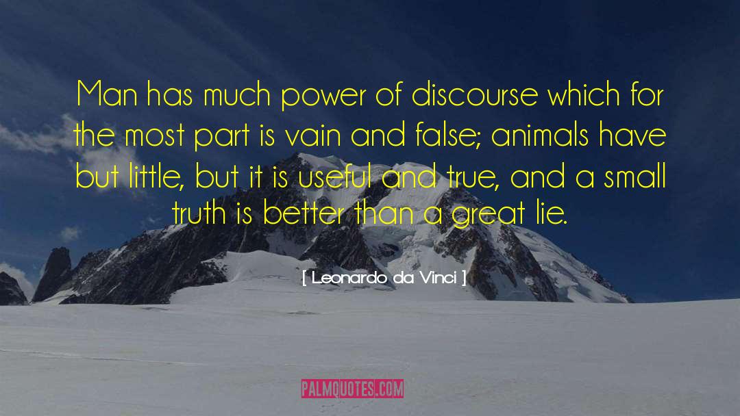 Too Much Power quotes by Leonardo Da Vinci